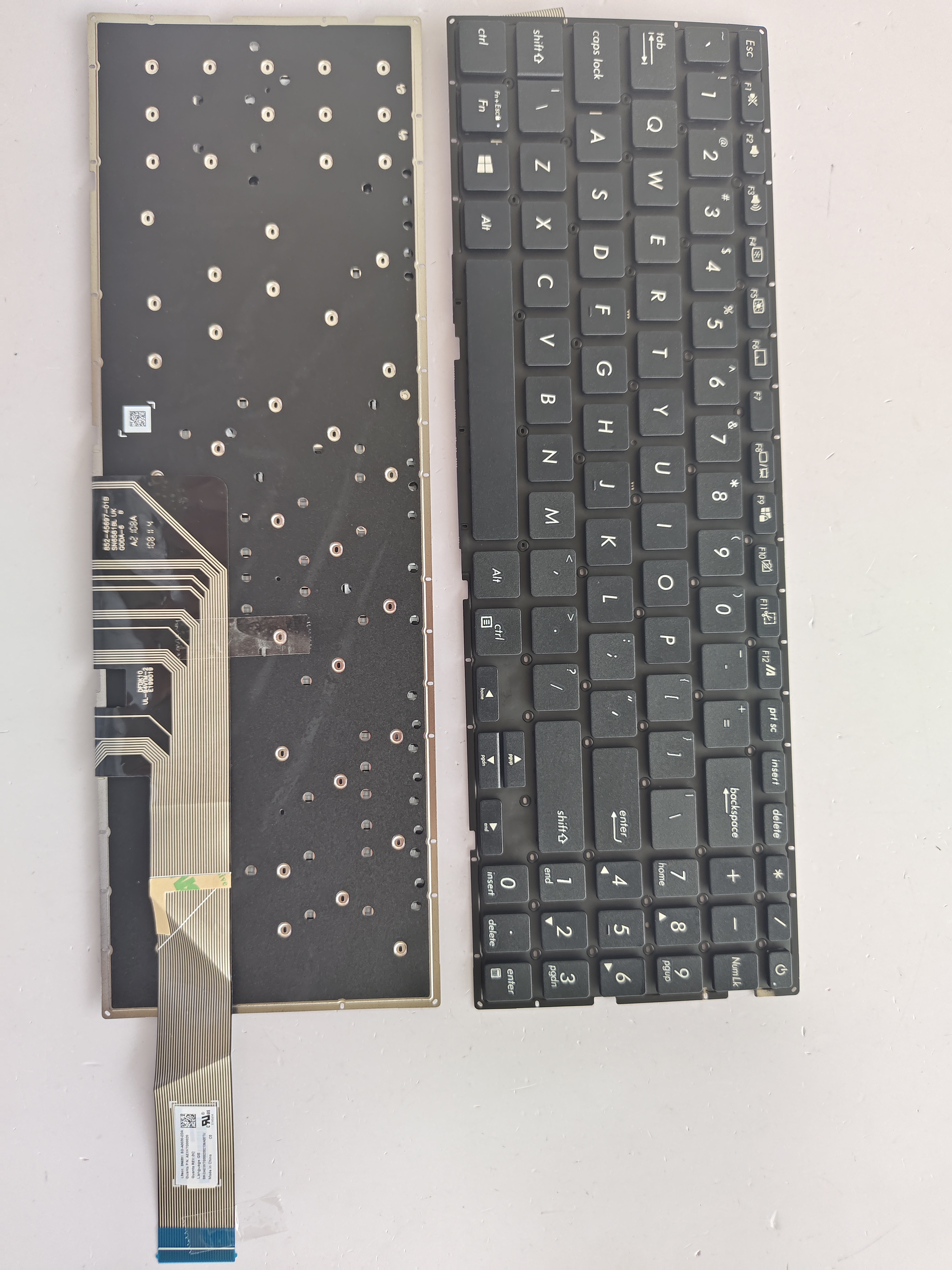 Picture of New Replacement Laptop Keyboard For ASUS X571 BLACK (OEM) US Layout